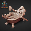 Auria the bathing warrior - 75 mm - NSFW version - Only-Games