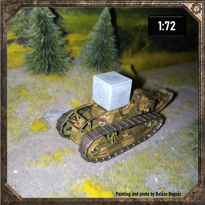 1/72 Renault Ft Poseur de Masque