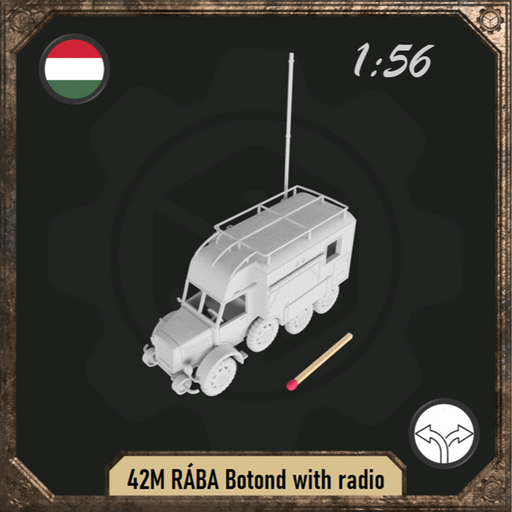 1/56 42M RÁBA Botond with radio equipment - Only-Games