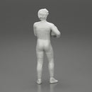 motorbiker holding his helmet with both hands - Only-Games