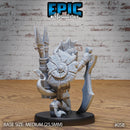 Tribal Lizard Folk Kneel - Only-Games