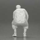 Fat Gangster sitting and thinking - Only-Games