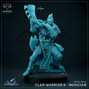 Clan Warriors Barbarian Warband ( 8 models 25mm ) - Only-Games
