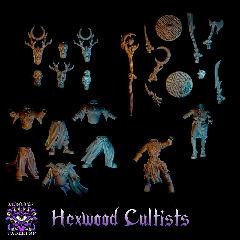 Hexwood Cultists - Only-Games