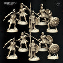 Males Spartan Warriors - Only-Games