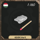 1/160 40/43M Zrínyi II assault gun - Only-Games