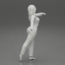 Beautiful Young Woman Wearing Onesie - Only-Games