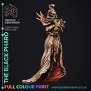The Black Pharo - The Wandering Desert - Pre-coloured- 32mm Scale - Only-Games