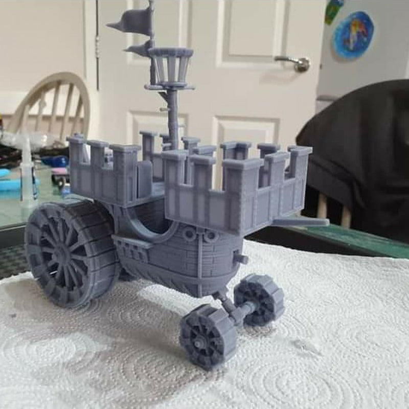 Steam fueled Landship with crew - Only-Games