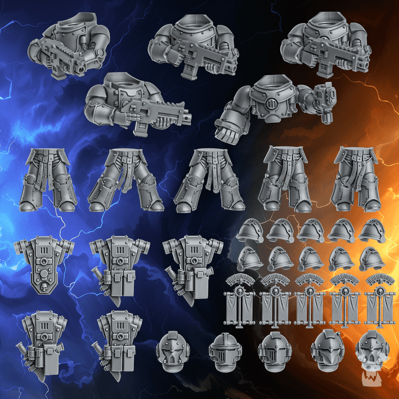 Millennium Wars Tactics Squad x5