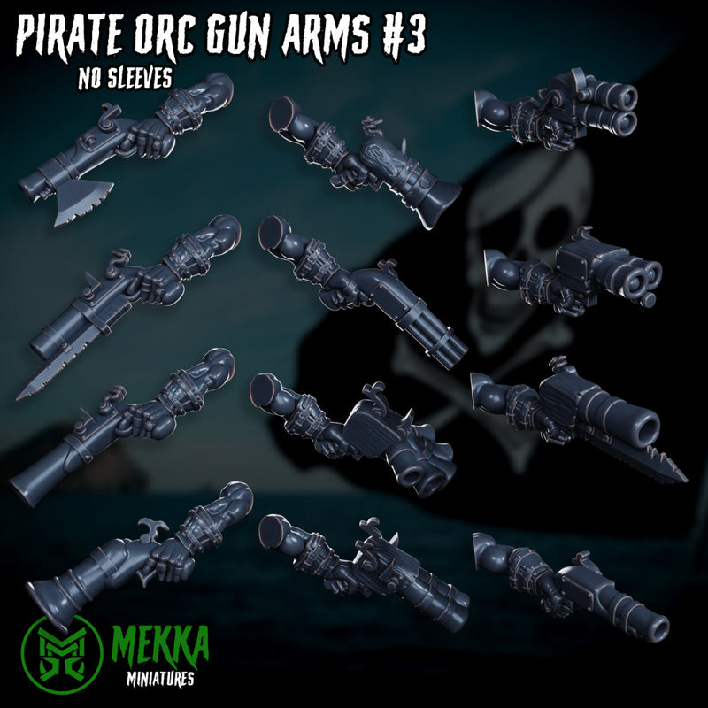 Pirate Orc Guns Set 3