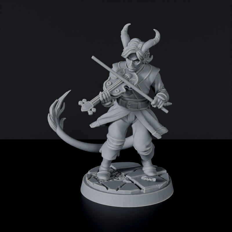 Tiefling Bard Male - 5e DnD inspired - RPG - Only-Games