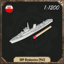 1/1200 ORP Blyskawica (in 1941) - Only-Games
