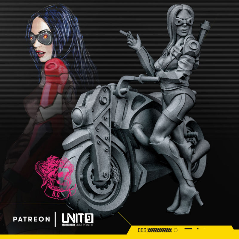 Cyberpunk models BUNDLE - Bomber Girls (November release) - Only-Games