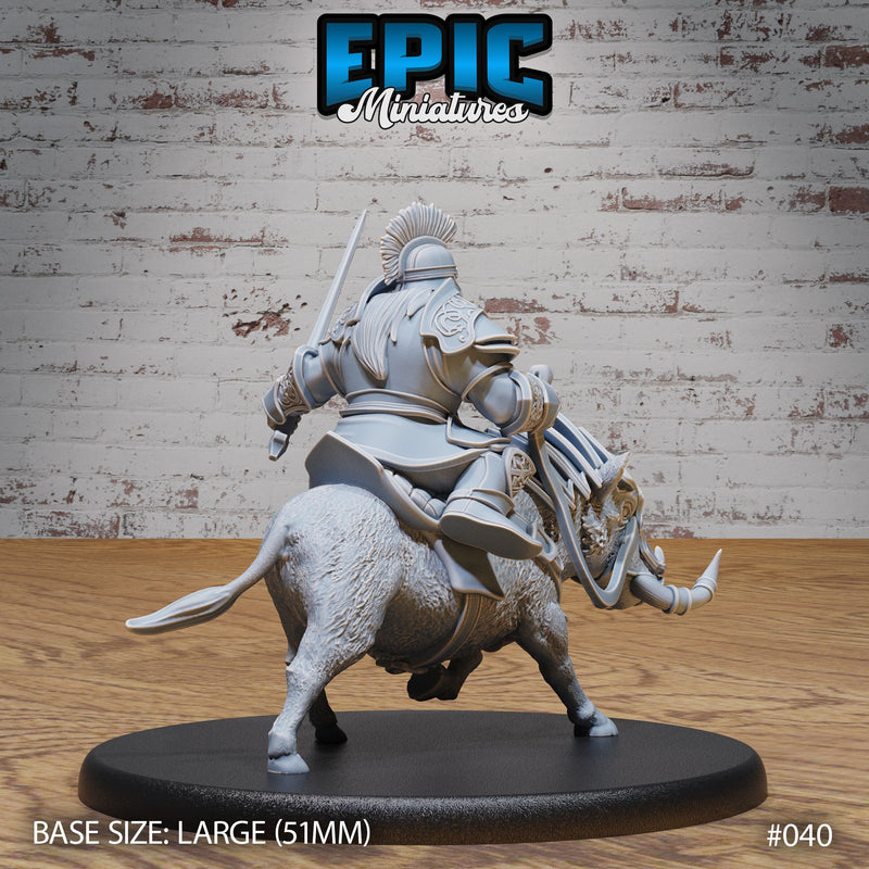 Dwarf Army Warthog Mount Rider Set - Only-Games