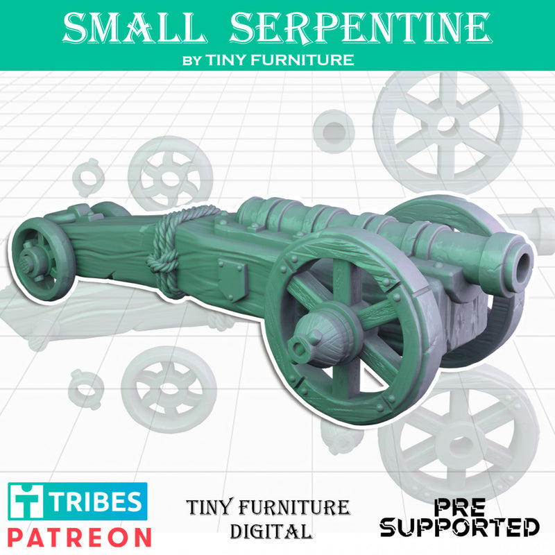 Small Serpentine (Medieval Artillery) - Only-Games