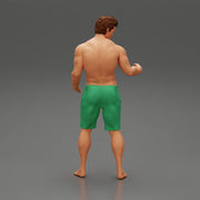 sad man pulls drowning girl from the ocean (man) - Only-Games