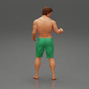 sad man pulls drowning girl from the ocean (man) - Only-Games