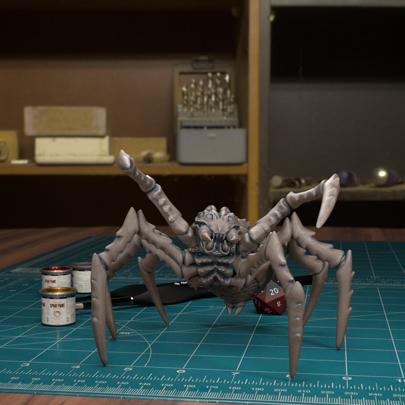Giant Spider 03 - 32mm - DND - Pathfinder - Only-Games