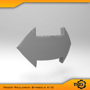 Troop Pauldron Symbols X10 - Only-Games