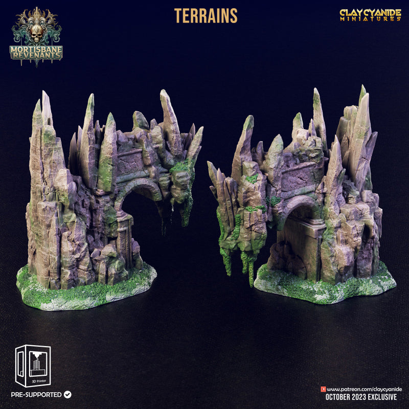 Mortisbane Terrains Batch 1 - Only-Games