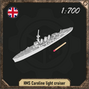 1/700 HMS Caroline light cruiser - Only-Games