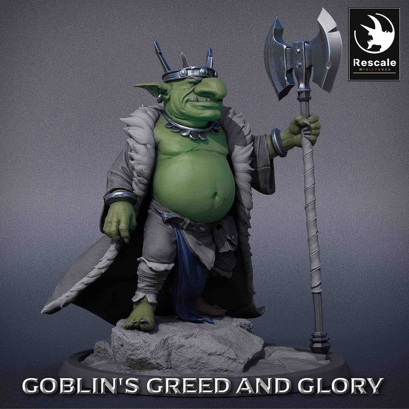 Goblin King Stand With Crown - Only-Games