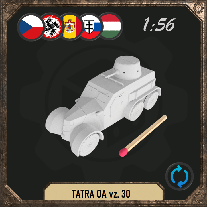 1/56 TATRA OA vz. 30 armoured car