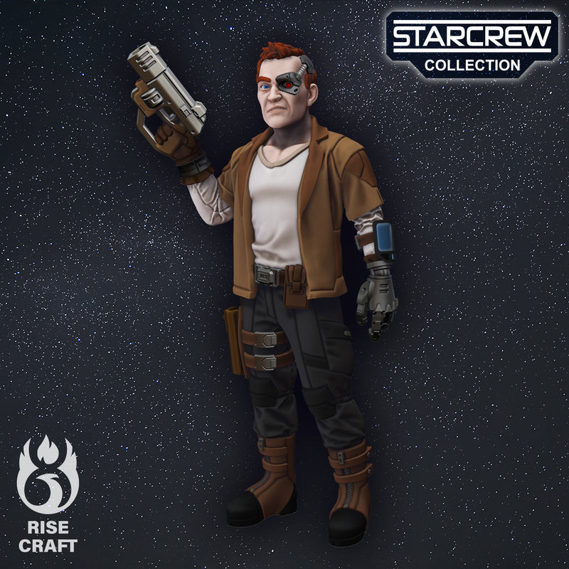 STARCREW - Human Cyborg A (32mm) - Only-Games