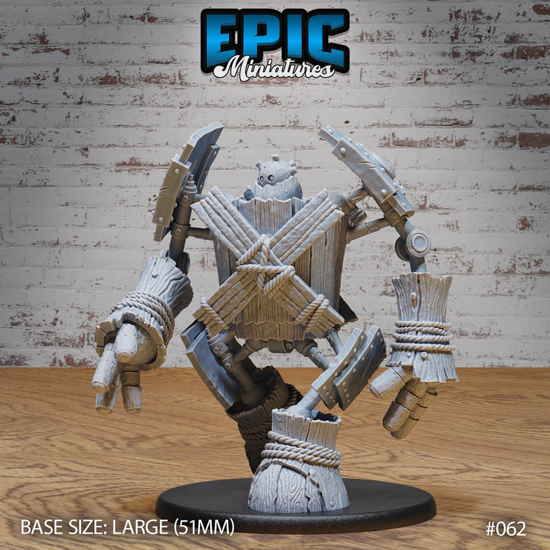 Wooden Construct Golem Set - Only-Games