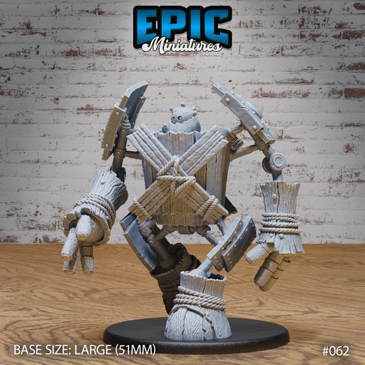 Wooden Construct Golem - Only-Games