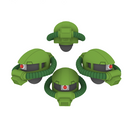 Clan Gunpla V10 Zaku II Helmets - Only-Games