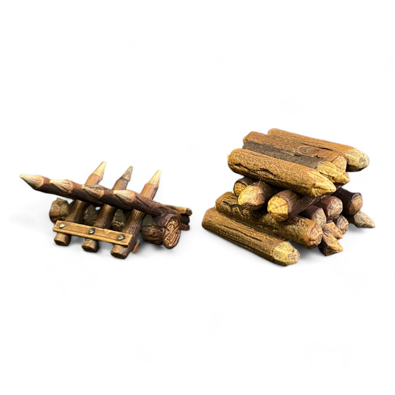 Log barricades - Only-Games