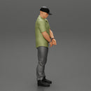 handcuff man in cap standing - Only-Games