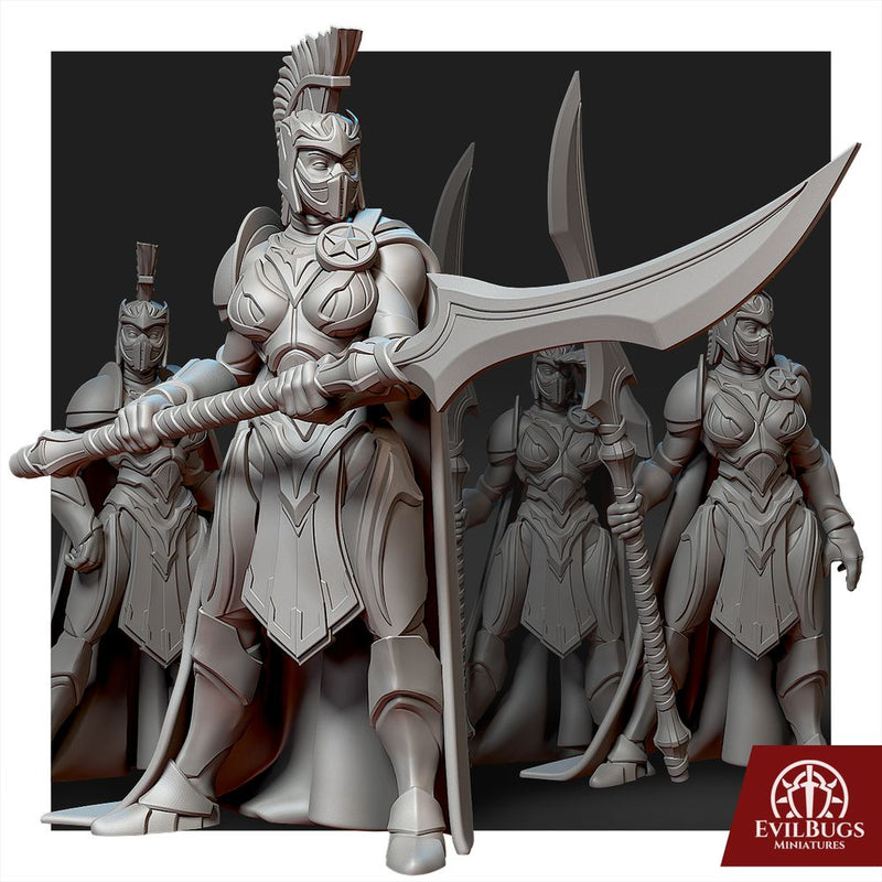 Guardian Knights - Selina Thunderstrike    28mm/32mm/54mm - Only-Games