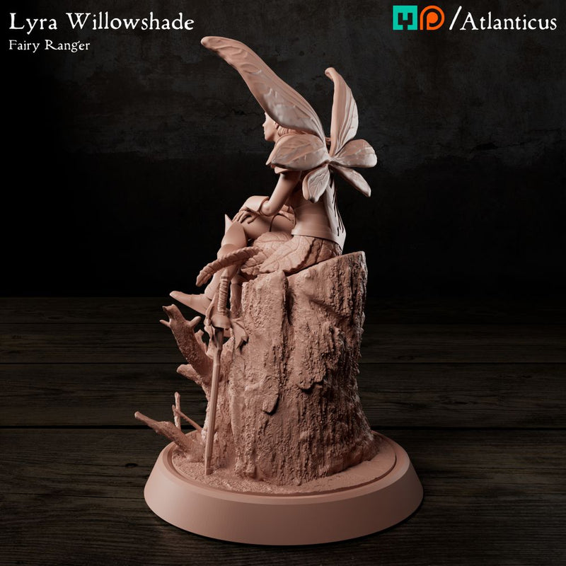 Fairy Ranger - Lyra Willowshade - Sitting