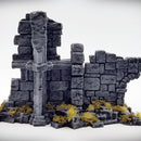 Grand Arch - Half Arch Doorway: Ancient Ruins Terrain Set - Only-Games