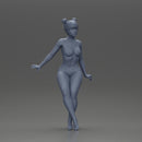 Naked Asian girl sits on motorcycle - Only-Games