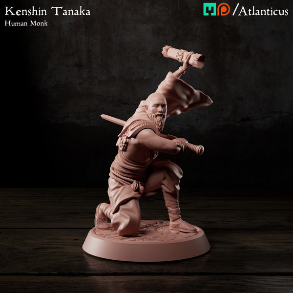 Kenshin Tanaka - Sword Kneeling - Only-Games