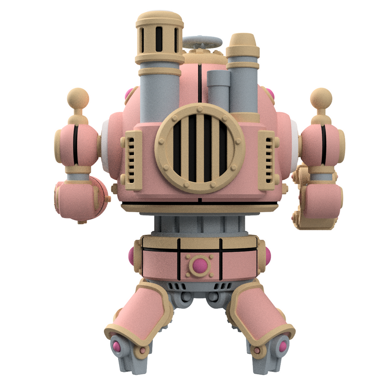 UWU Steam Force Stacks Mech Tabletop Miniature - Only-Games