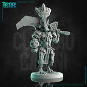 (0201) Male rabbitfolk barbarian with a huge sword - Only-Games