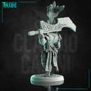 (0201) Male rabbitfolk barbarian with a huge sword - Only-Games