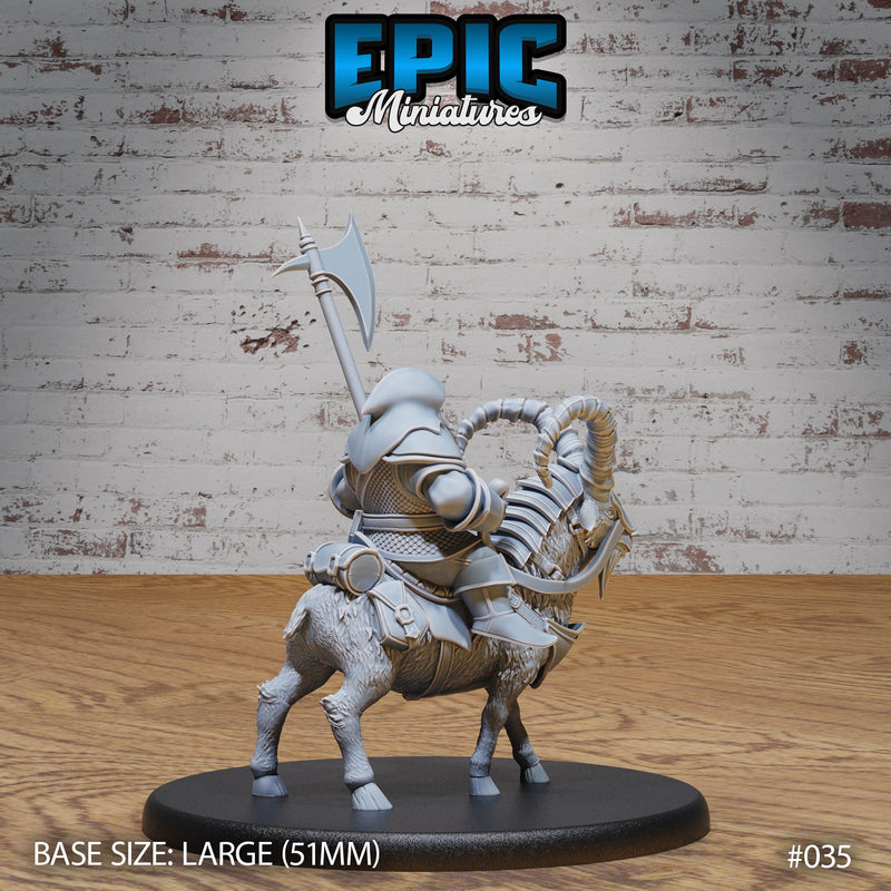Dwarf Army Goat Rider Set - Only-Games