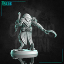 (0254) Male rogue thief killer frog man folk with sickles - Only-Games