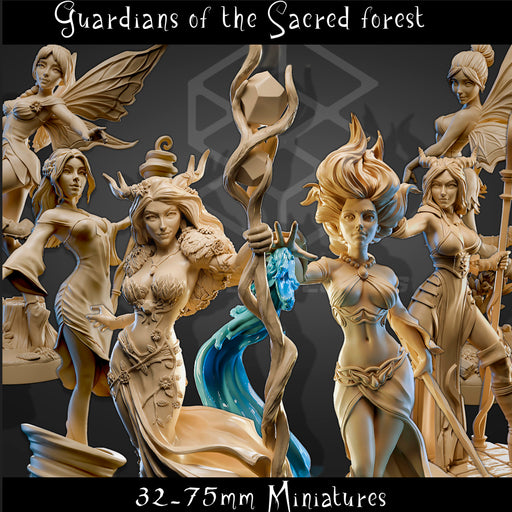 Guardians of the Sacred Forest 32mm - Only-Games