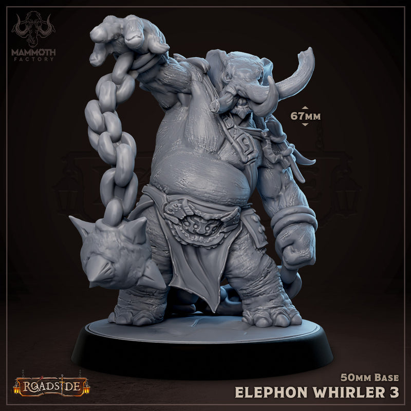 Elephon Whirler Warband (3 models)