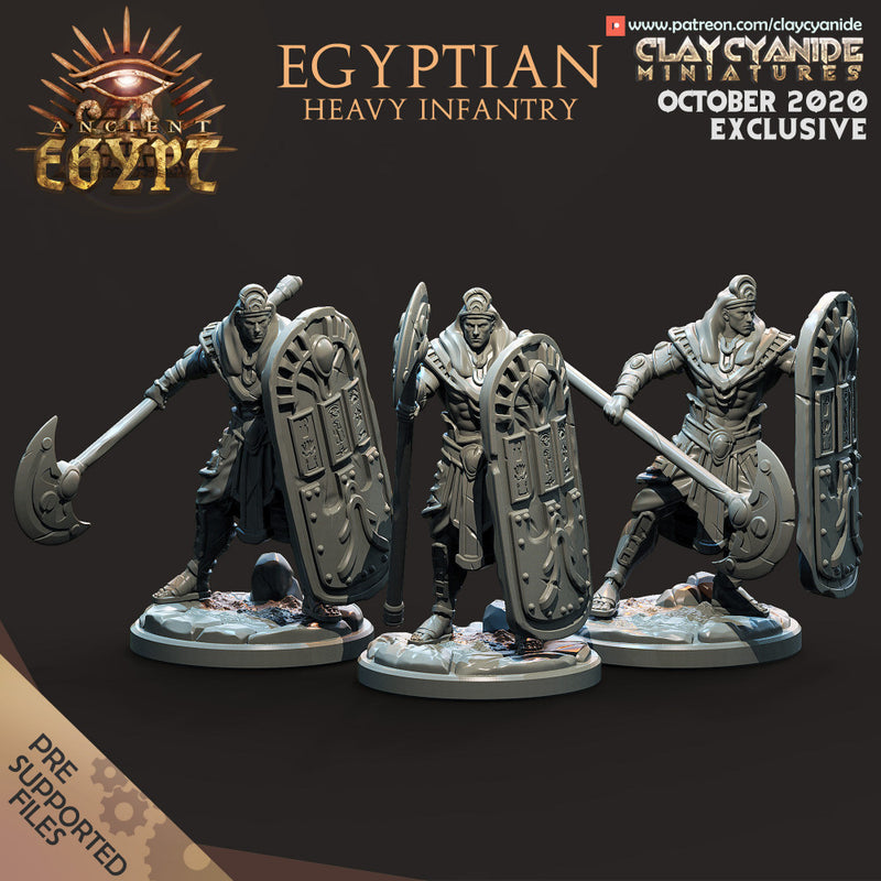 Egyptian Heavy Infantry - Only-Games