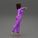 Beautiful Young Woman Wearing Onesie - Only-Games