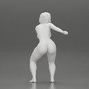 Nkaed Girl Riding Wave on board - Only-Games