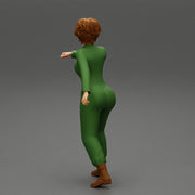 woman mechanic worker in suit standing and holding - Only-Games